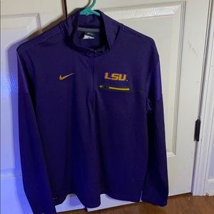 Nike LSU half zip